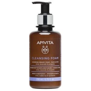 Apivita Cleansing Foam Αφρός Καθαρισμού - Πρόσωπο & Μάτια 200ml