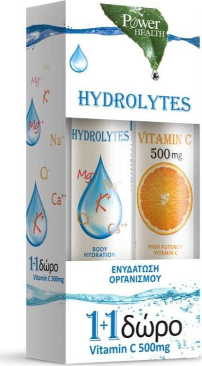 Power Health Hydrolytes με ΔΩΡΟ Βιταμίνη C 500mg