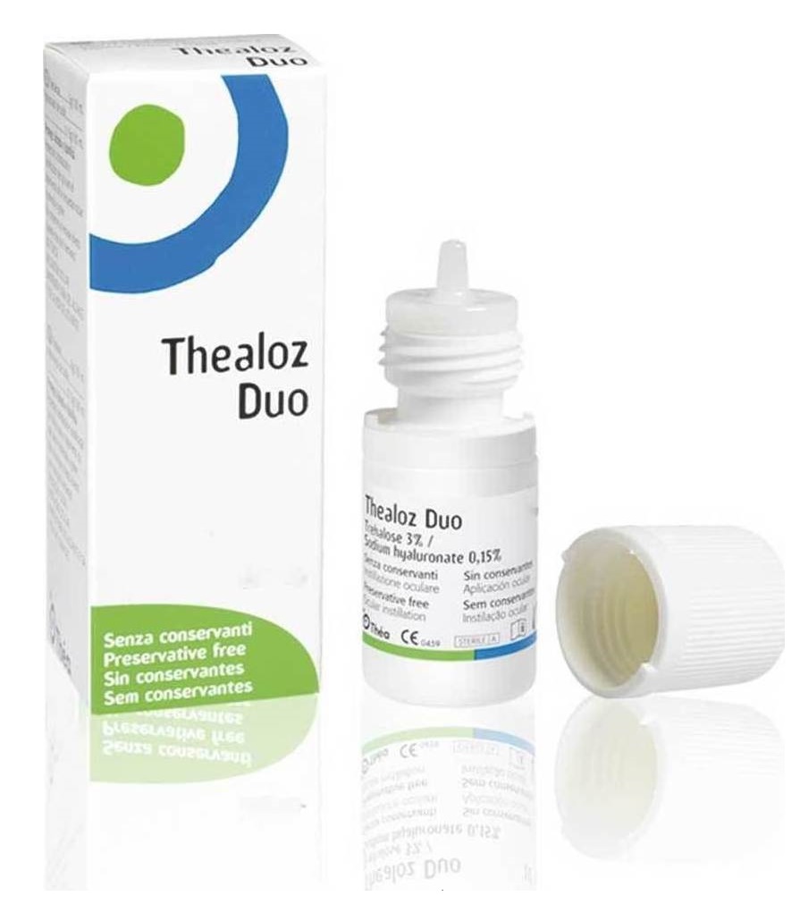 Thealoz Duo Οφθαλμικές Σταγόνες Υποκατάστατο Δακρύων 10ml