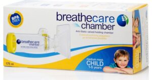 Asepta Breath Chamber CHILD (1-5 ετών) - Συσκευή εισπνοής φαρμάκου με αντιστατική βαλβίδα, 175ml