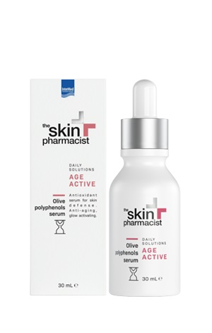 INTERMED THE SKIN PHARMACIST DAILY SOLUTIONS AGE ACTIVE OLIVE POLYPHENOLS SERUM