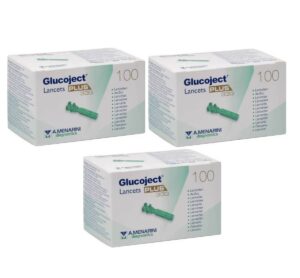 Menarini-Glucoject-Lancets-Σκαρφιστήρες-100τμχ x3
