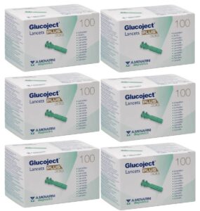 Menarini-Glucoject-Lancets-Σκαρφιστήρες-100τμχ x6